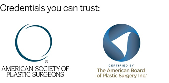 Plastic surgery board certification and professional credentials